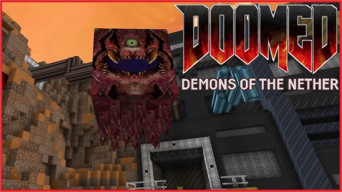 DOOMED: Demons of the Nether [FPS] [Singleplayer] Minecraft Map