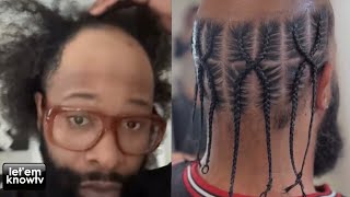 Chico Bean Says He Gave Bald Men The Confidence To Do Whatever Hairstyle They Want👀😂