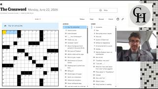 NYT Daily Crossword - Monday, June 22, 2026