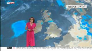 Jo Wheeler Sky News Weather 2017 07 07