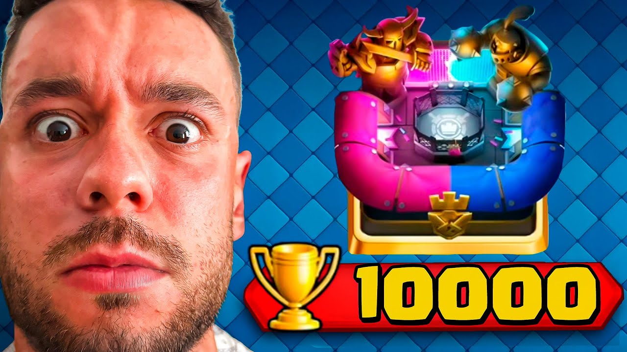CONSIGO LAS 10.000 COPAS EN CLASH ROYALE - TheGrefg