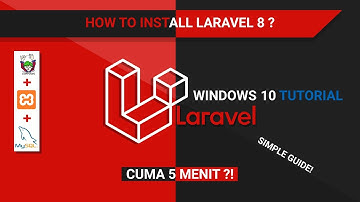 EASY TUTORIAL! How to Install Laravel on Windows 10 (ENG SUB)