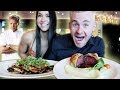 WE ATE AT GORDON RAMSAY'S "HELLS KITCHEN"! ($150 FINE DINING EXPERIENCE)