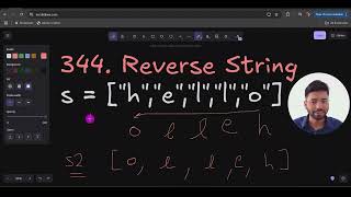 Leetcode 344: Reverse String Solution Explained