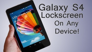 Android Appaholics (Galaxy S4 Lock Screen)