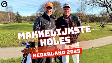 De MAKKELIJKSTE HOLES van Nederland 2025! 'Deze hole was nog best lastig hoor...'