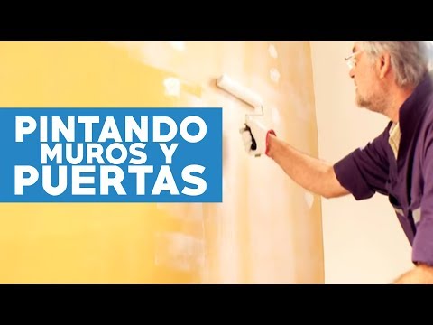 ¿Cómo pintar correctamente muros y puertas?