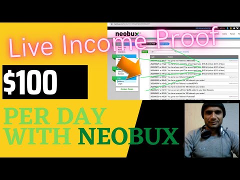 How To Make Money With Neobux | Live Income And Withdrawal Proof