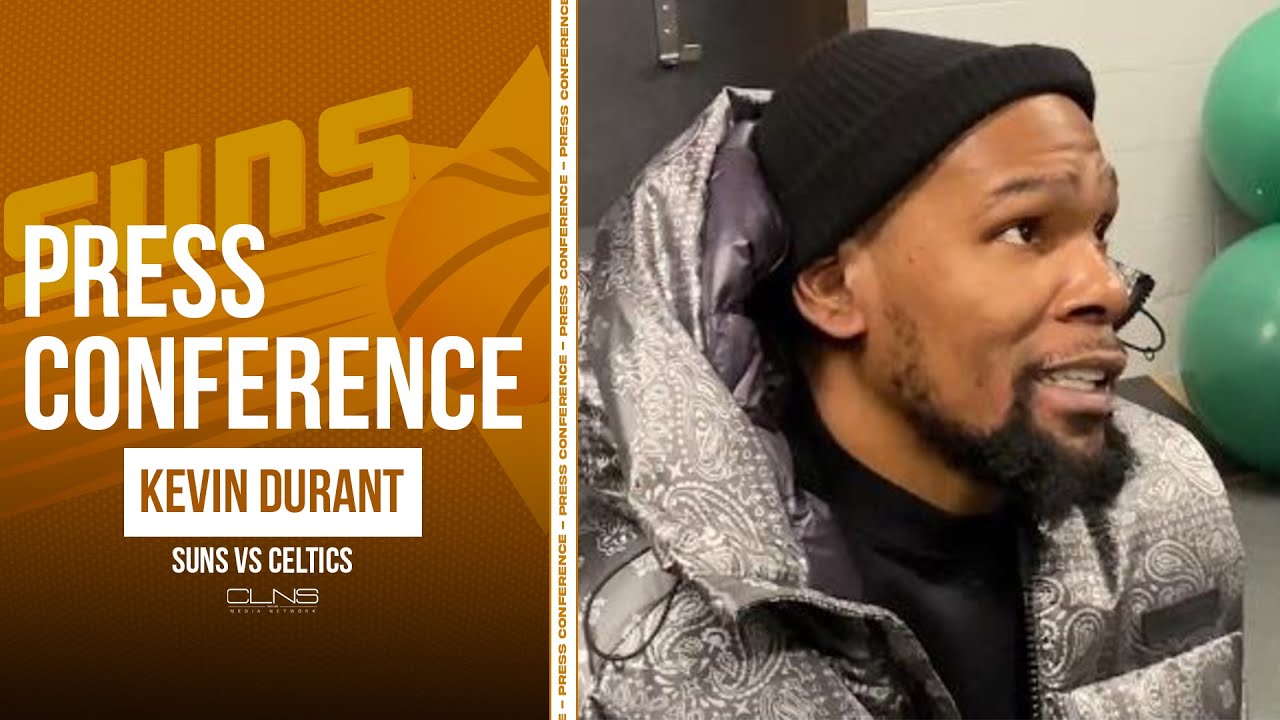 Kevin Durant on Celtics Everybody Can Shoot Suns Postgame Interview