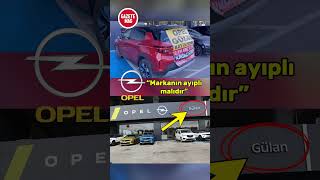 Yeni Aldığı Sıfır Opel Frontera Araçtan Mağdur Olduğunu Söyledi
