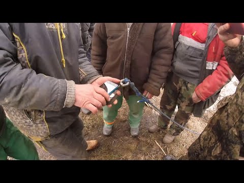Мужики увидели Поисковый магнит впервые и решили испытать его!