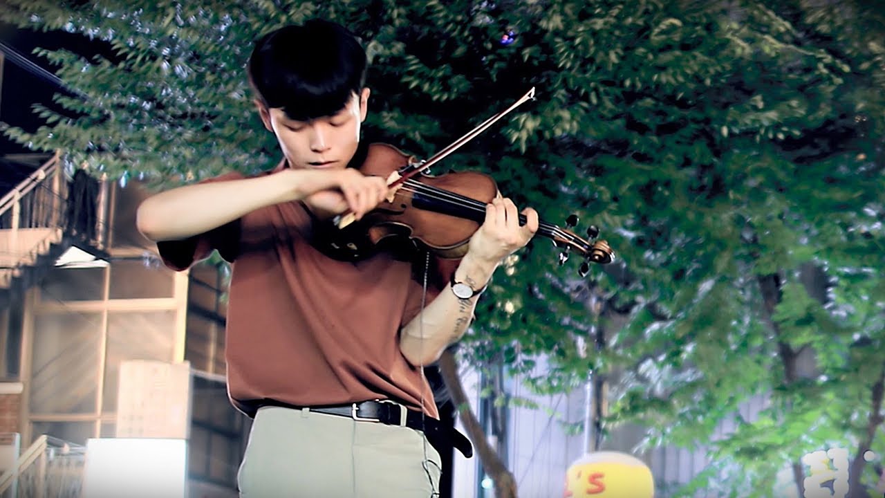 Невероятная игра на скрипке