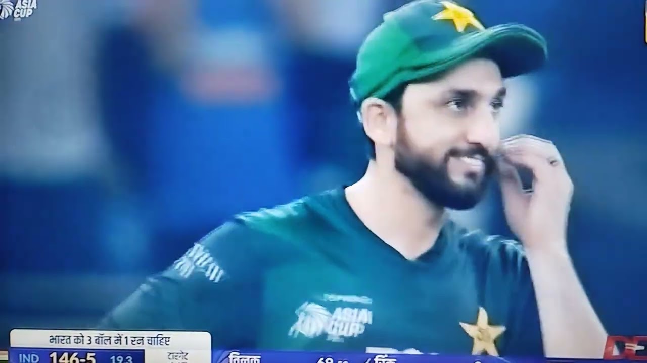 India vs Pakistan asia final last over Match 2025