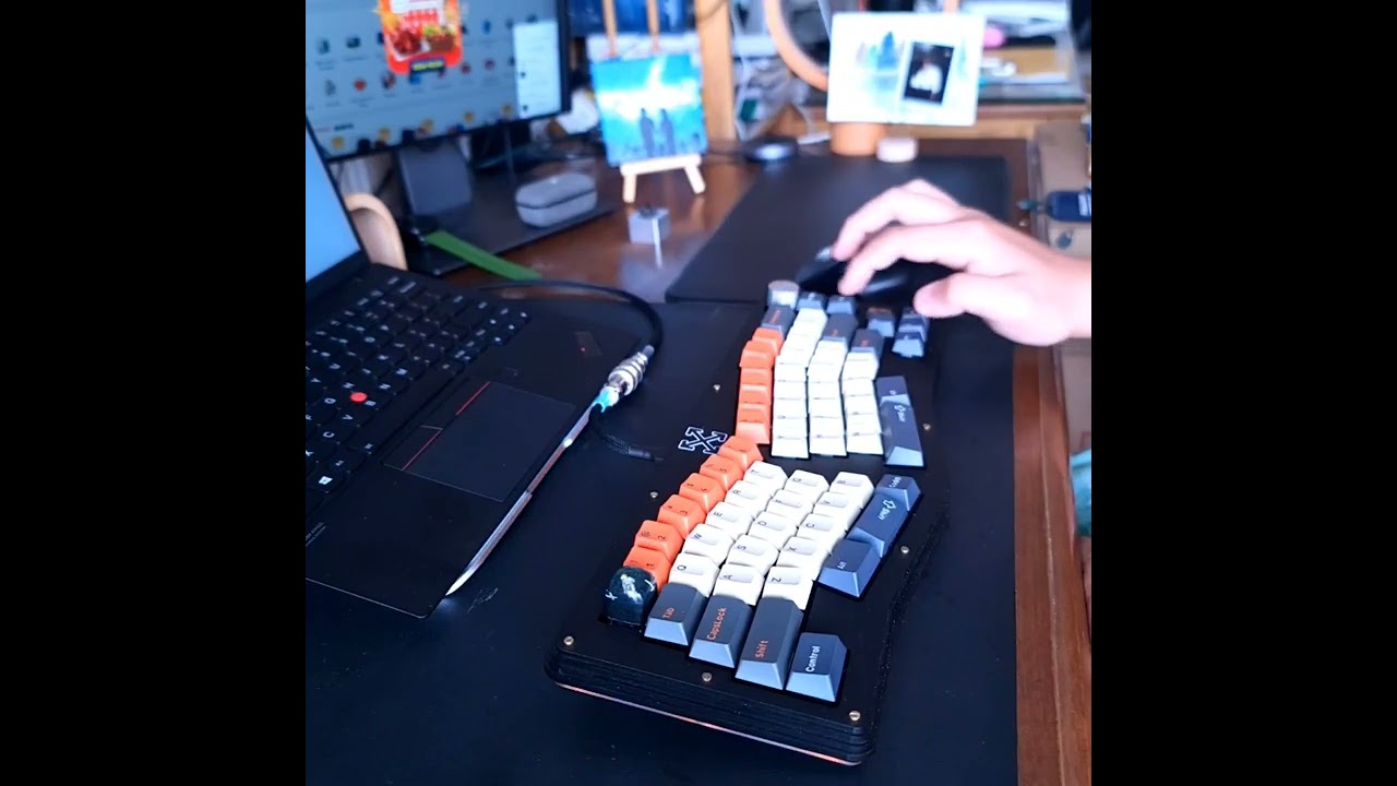 kiwikey borderland - tapemod - ink black v2 l+f soundtest