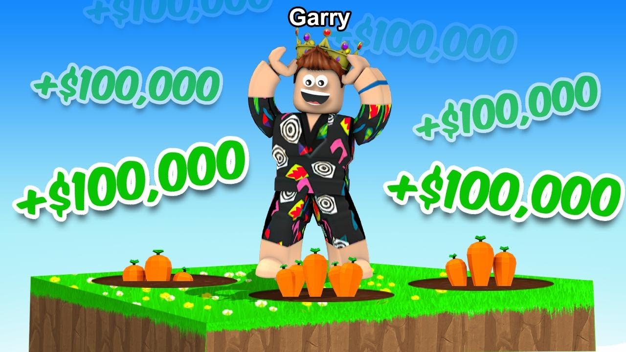 I Made $1,000,000 in Skyblock Roblox Islands Rags to Riches EP 2