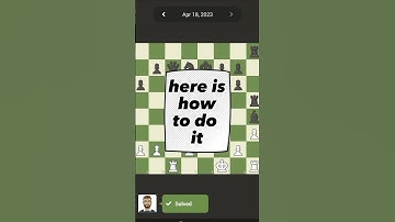 April 18th chess puzzle #chess #puzzle #short #shorts