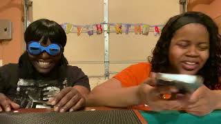 Upside Down Glasses Challenge P2   @StephAndTasha ​