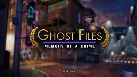 Ghost Files: Memory of a Crime Part 1