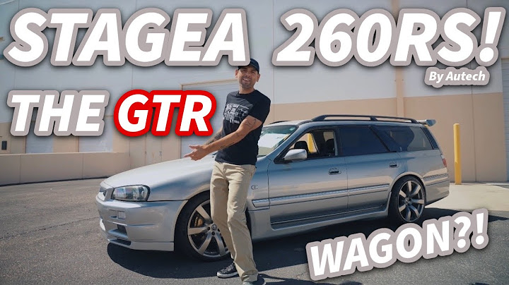 This Nissan Wagon is Really a GTR?!