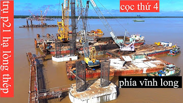 cầu đại ngãi 1 trụ p15 bê tông đường thủy cập bến bơm bê tông đốt thứ 3 ngày 1/10/2025