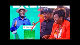 RAILA ODINGA'S EXPLOSIVE SPEECH AT DEVOLUTION CONFERENCE IN HOMA BAY!!