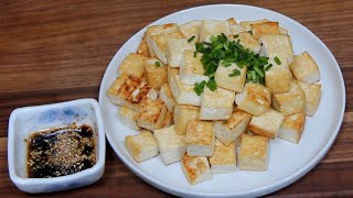 Fried Tofu #breakfast #brunch #lunch #egg #bread #toast #diet #koreanfood #healthy #dinner