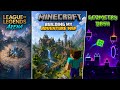 Arena LoL 3v3 | Building My Minecraft Adventure Map | Geometry Dash All Levels All Coins