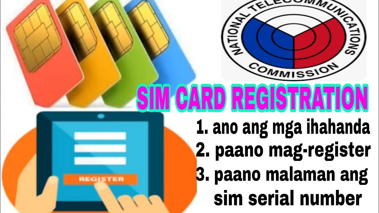 Sim card registration, step by step tutorial kung paano magregister