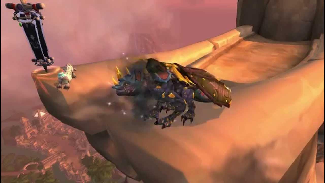 Sandstone Drake Vial Of The Sands World of Warcraft Mount YouTube