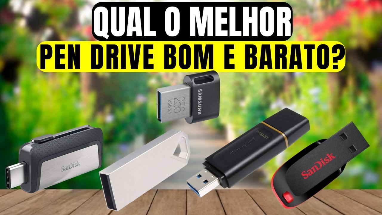 Os 5 Melhores Pen Drives em 2025 - YouTube