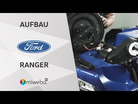 Aufbauvideo - Kinder Elektroauto Ford Ranger - Kinderfahrzeug