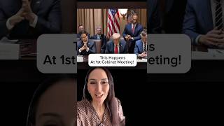 This Happened At The 1St Cabinet Meeting