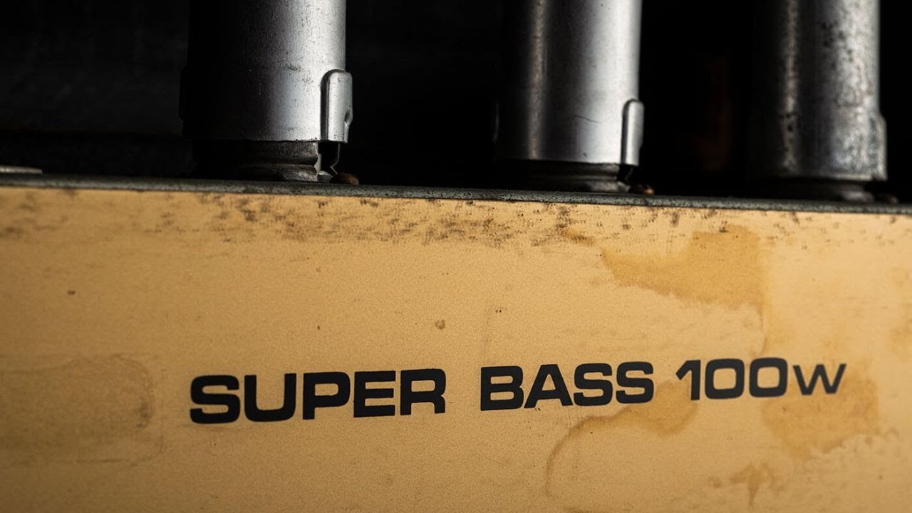 Приключение с усилителем во Флориде, Dale Super Bass 100-ваттный усилитель.