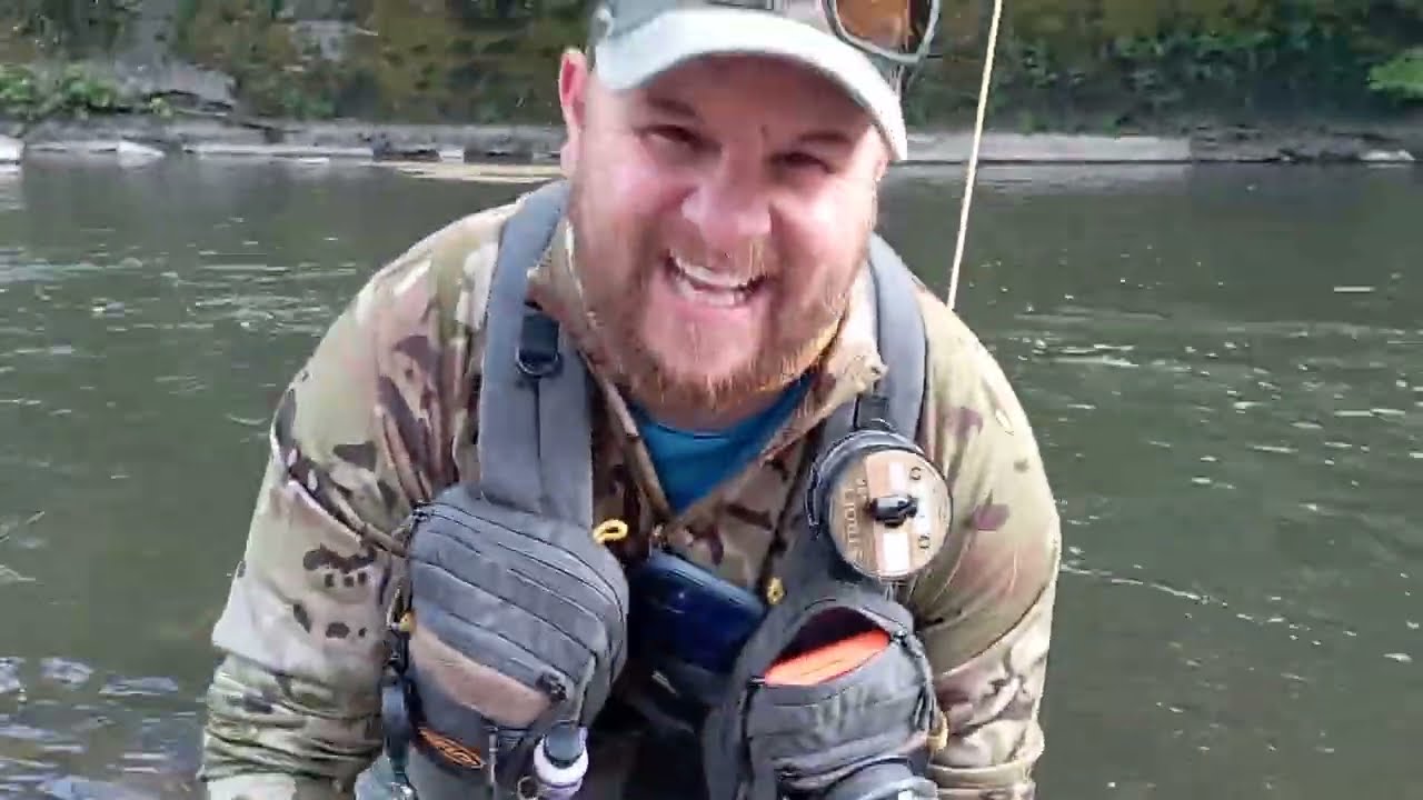 A Fly Fishing trip to Pontypridd in Wales along the River Taff