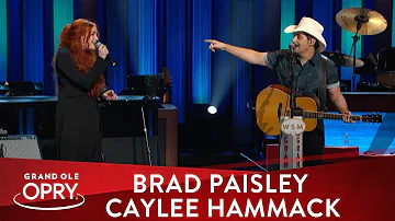 Brad Paisley & Caylee Hammack - "Whiskey Lullaby" | Live at the Opry