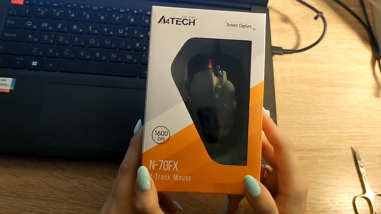 Розпакування та поверхневий огляд миші A4Tech N-70FX - YouTube