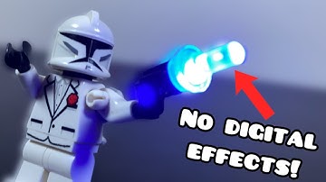 How To Do LEGO Laser Effects In Stop-Motions!