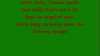 Video thumbnail of "Eartha Kitt   Santa Baby"