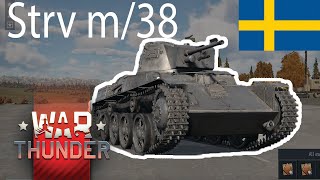 : Strv m/38 - War Thunder Gameplay
