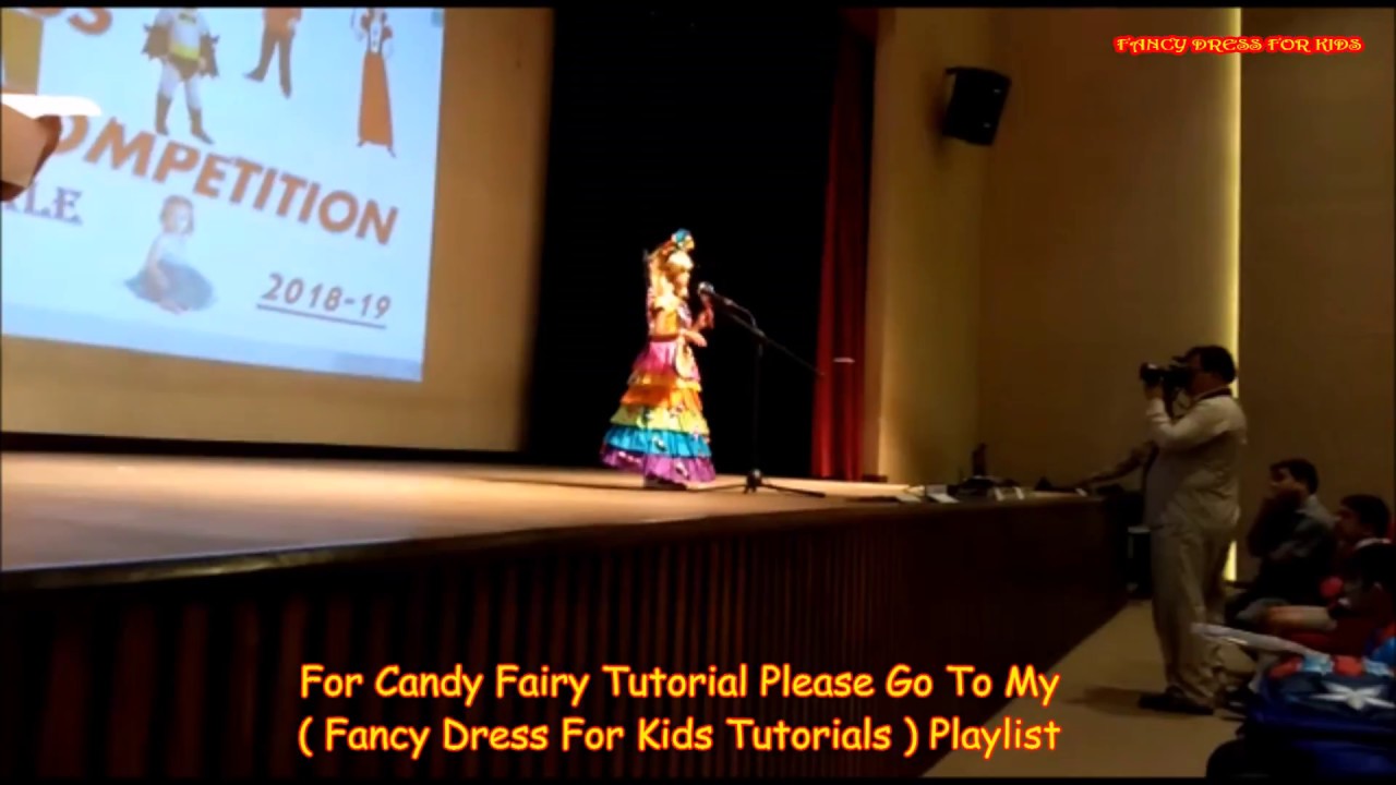 Candy Fairy Speech / Candy fancy dress / 1st prize winning fancy dress