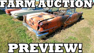 Iowa Farm Auction! OVER 300 LOTS For Sale! Vintage Auction! | Old Trucks, Cars, Tractors, and Parts!