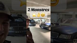 La légendaire 600 SEL V12 M120 et le fabuleux S300Turbo-Diesel OM606 ⭐️👌🤩 #W140 #MercedesBenz
