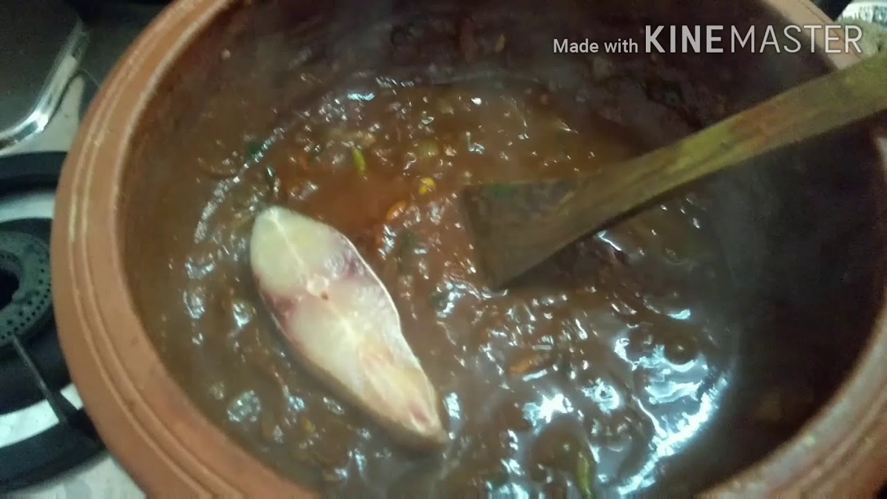 Andhra fish curry recipe/ fish curry with fish eggs / Chepala pulusu