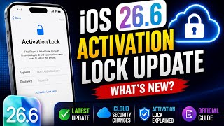 iOS 26.6 New iCloud Bypass Method | Activation Lock Update & Guide screenshot 2