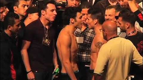 CHÁVEZ VS MARTÍNEZ / FACE OFF / PESAJE / WEIGH IN