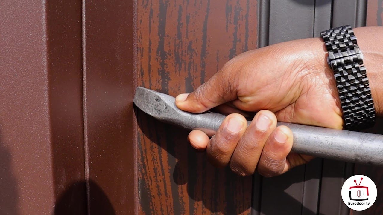 BURGLARPROOF DOORS real meaning..check this steel door for luxury home in Kenya 