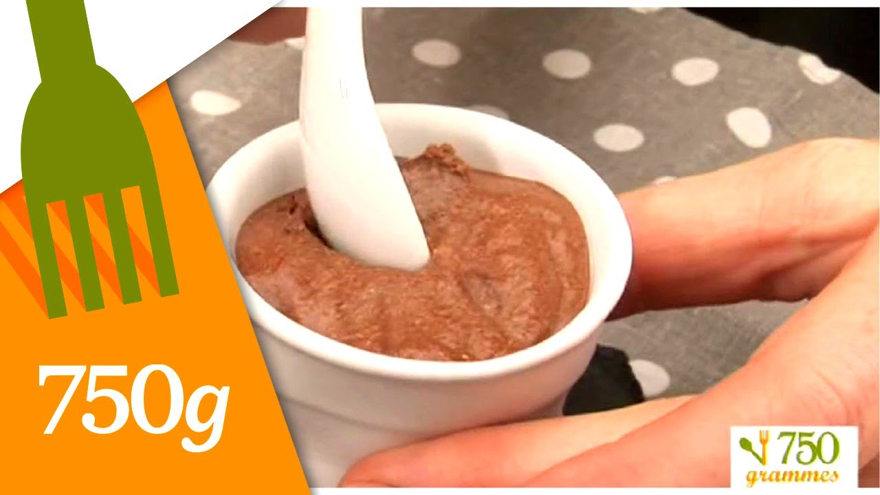 Recette Mousse au chocolat sans beurre et sans sucre - 750g