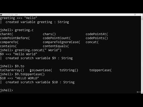 JAVA Advance Full Course - JAVA Advance Full Course - 100 Java9+  Getting Started With JShell