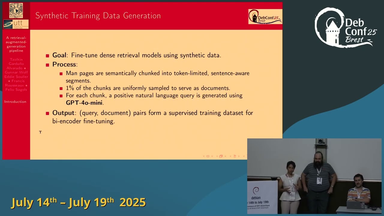 Thumbnail for A retrieval-augmented-generation pipeline to help users query system-provided documentation