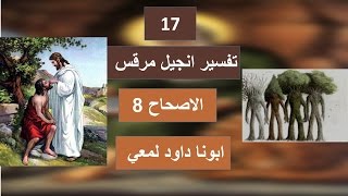 تفسير الاصحاح 8 من انجيل مرقس  معجزة شفاء اعمي بيت صيدا